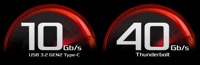 Thunderbolt 3 (X570AQUA&Creator)